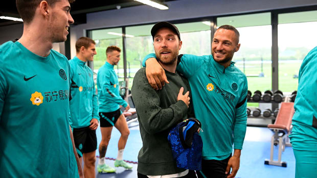 Christian-Eriksen-Inter-Training